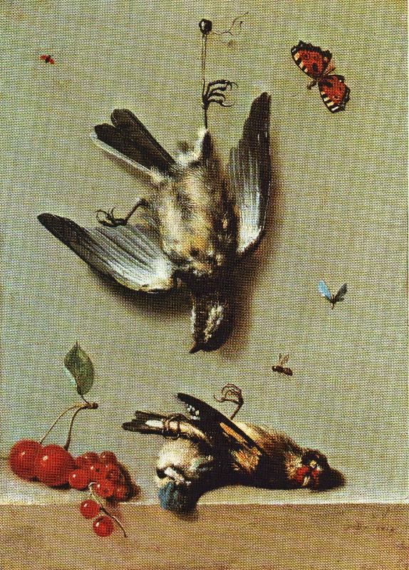 Jean Baptiste Oudry Nature morte avec trois oiseux morts china oil painting image